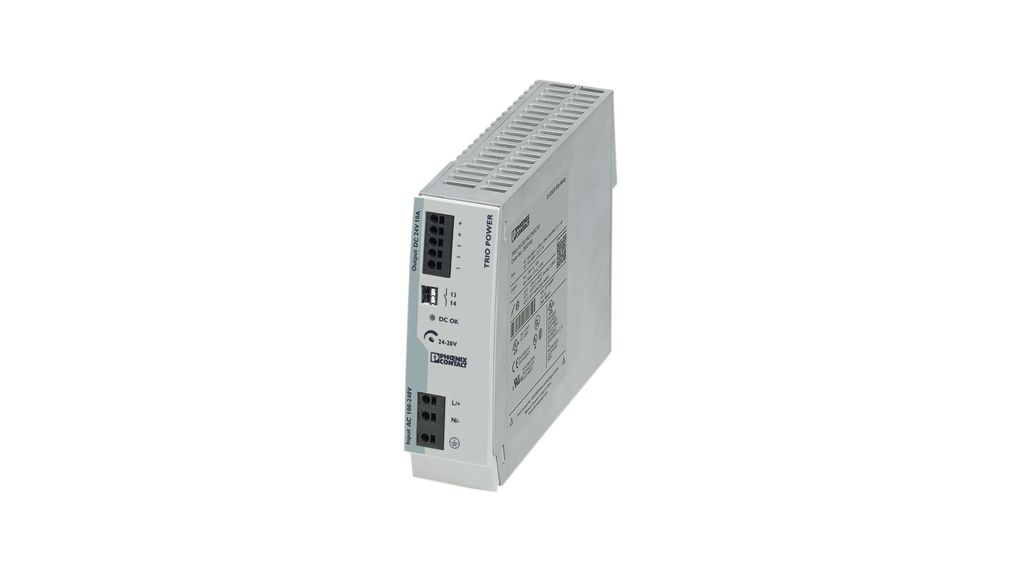 Power Supply Unit 90% 24V 10A 240W Adjustable IP20 TRIO-PS